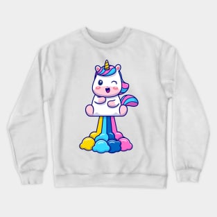 the last unicorn Crewneck Sweatshirt